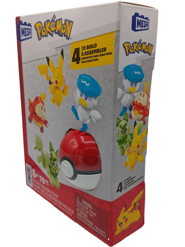 MEGA Paldea Region Team Building Toy Kit