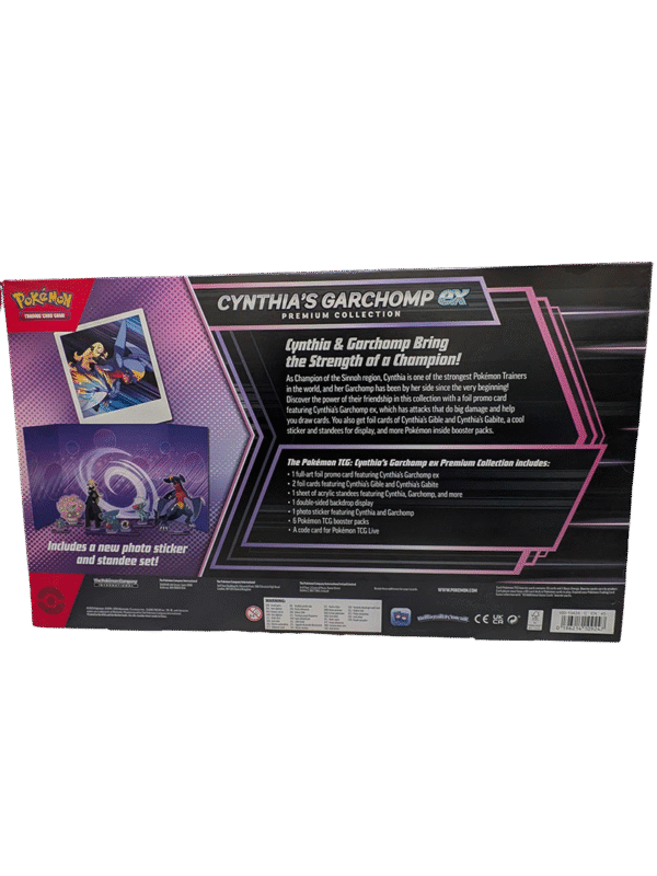 Cynthia’s Garchomp ex Premium Collection – English