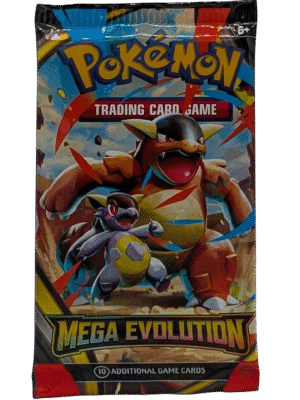 Mega Evolutions Booster Pack X1 (Live Rip and Ships)
