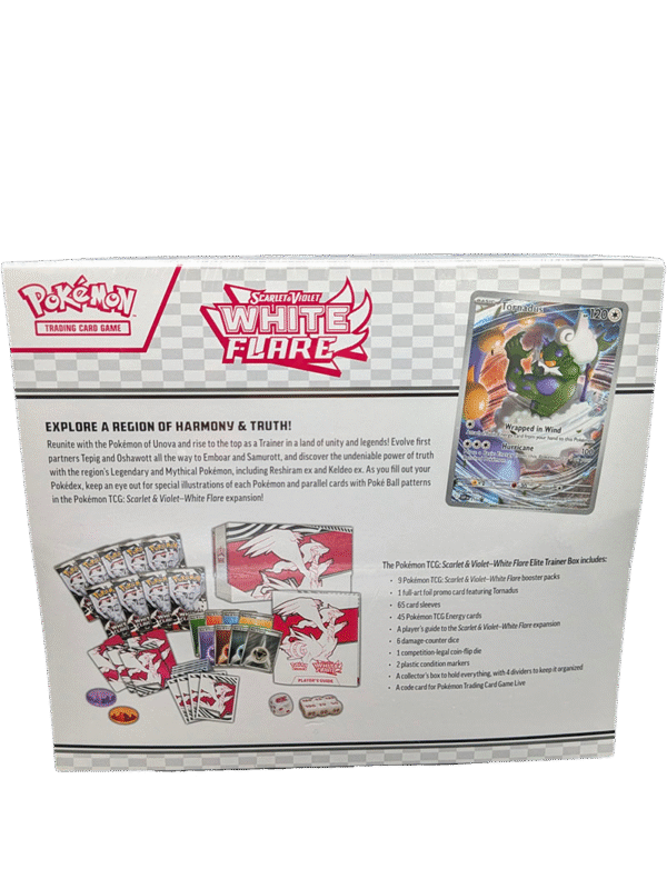 White Flare Elite Trainer Box – English